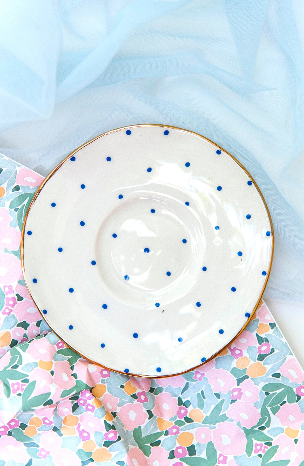 BLUE Chia Plate No.8