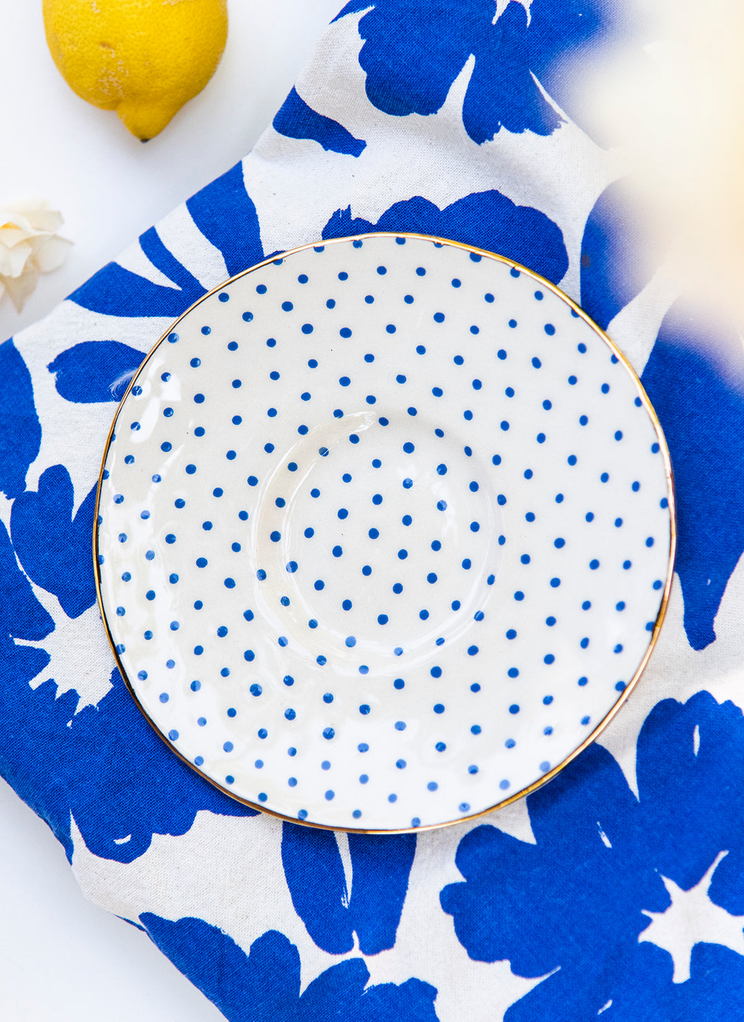 BLUE Chia Plate No.7