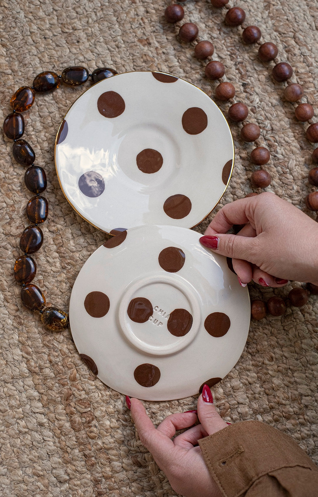 BROWN Chia Plate No.2