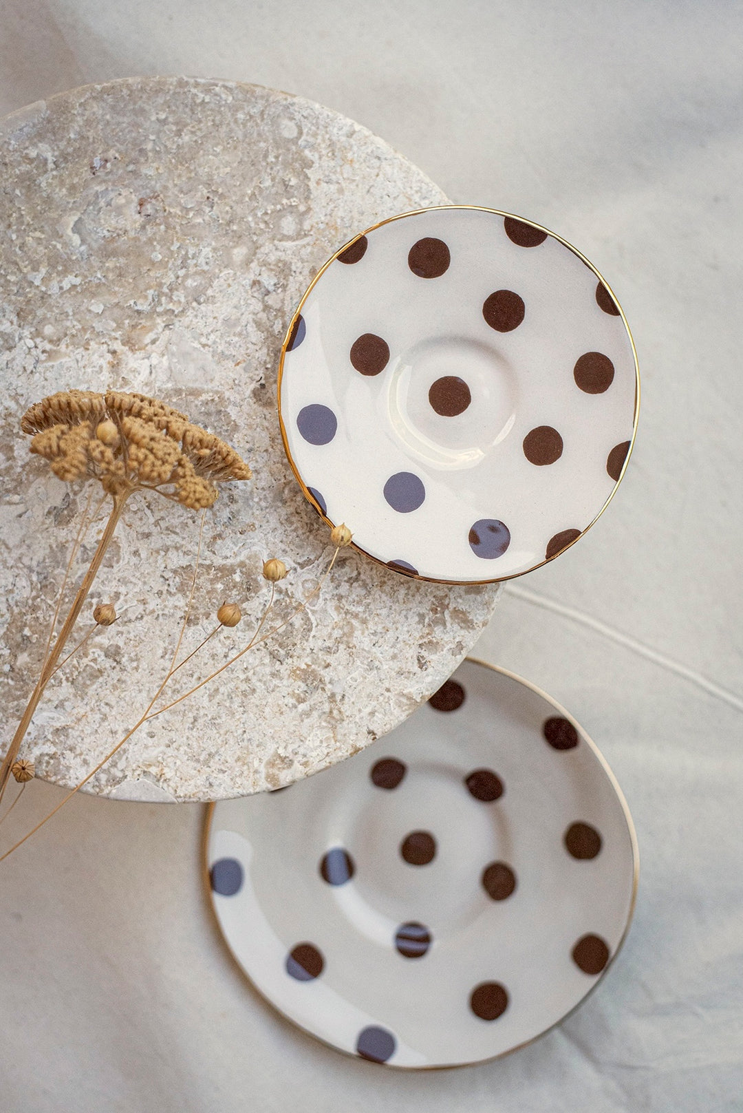 BROWN Chia Plate No.4