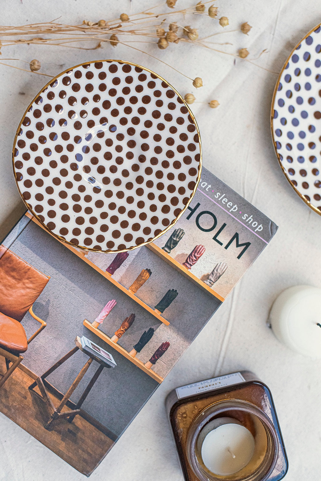 BROWN Chia Plate No.5