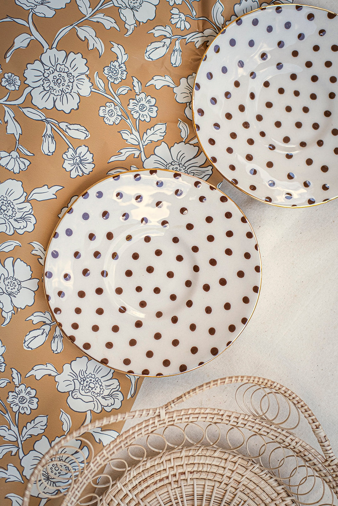 BROWN Chia Plate No.6